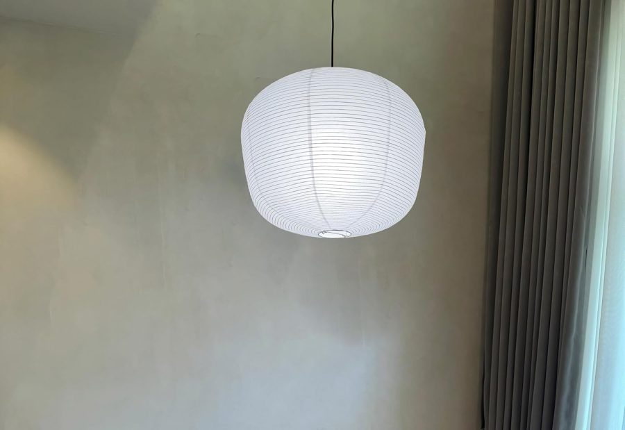 (19.69Inch) Large Paper Lantern,White Wax Gourd Paper Lamp Shade, Chinese Foldable Rice Paper Lamp Shade,Handmade Pendant Light Cover for Indoor Ceiling Decoration - Image 2