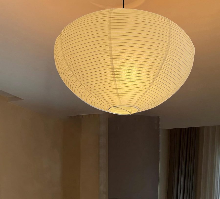 (19.69Inch) Paper Lantern Lamp Shade,White Jewel Paper Lamp Shade,Foldable Handmade Ceiling Light Shade Suitable for Home Decor