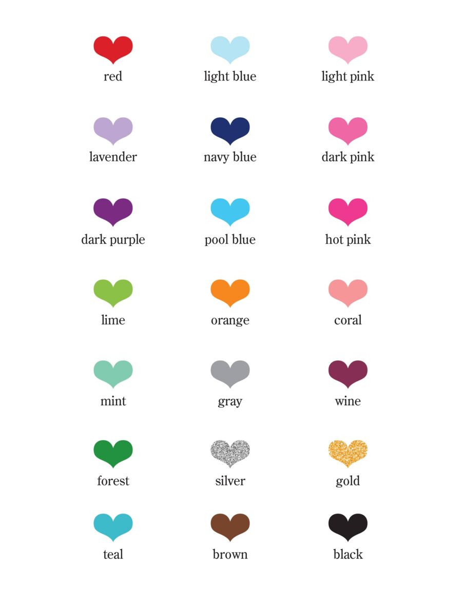 Wedding Favor Treat Sticker Set