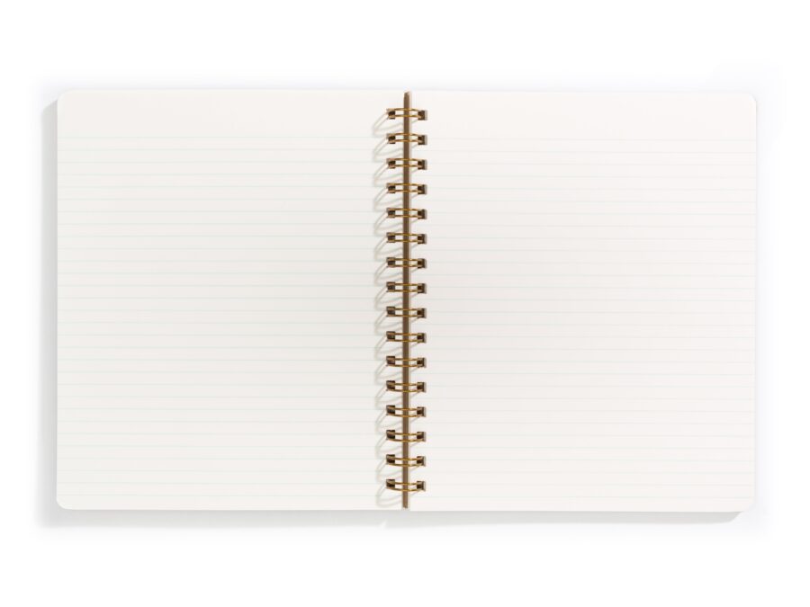 Standard Notebook Blue Hearts - Image 3